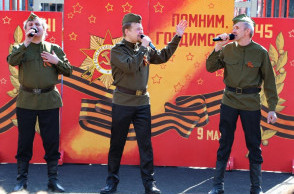 Праздничная программа, посвященная дню Победы в Великой Отечественной войне «ПОБЕДНАЯ ВЕСНА»