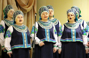 отчетный концерт хора русской песни «Радуга» - «Песни о Родине»